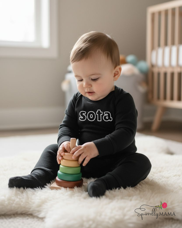 Sota Fleece Jumpsuit- Black