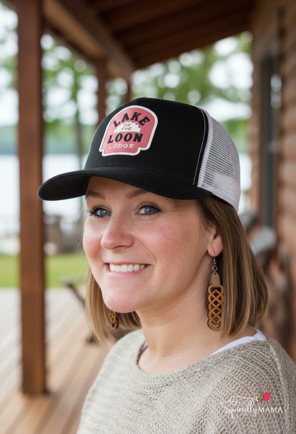 Lake Of The Loon Lodge Waggle Hat