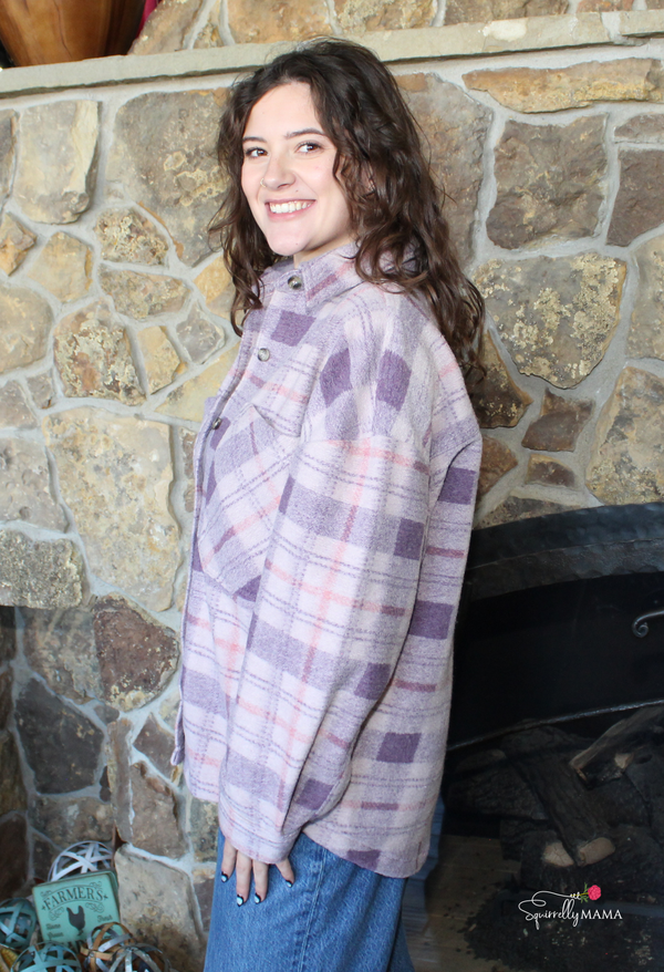 Lilliana Plaid Jacket