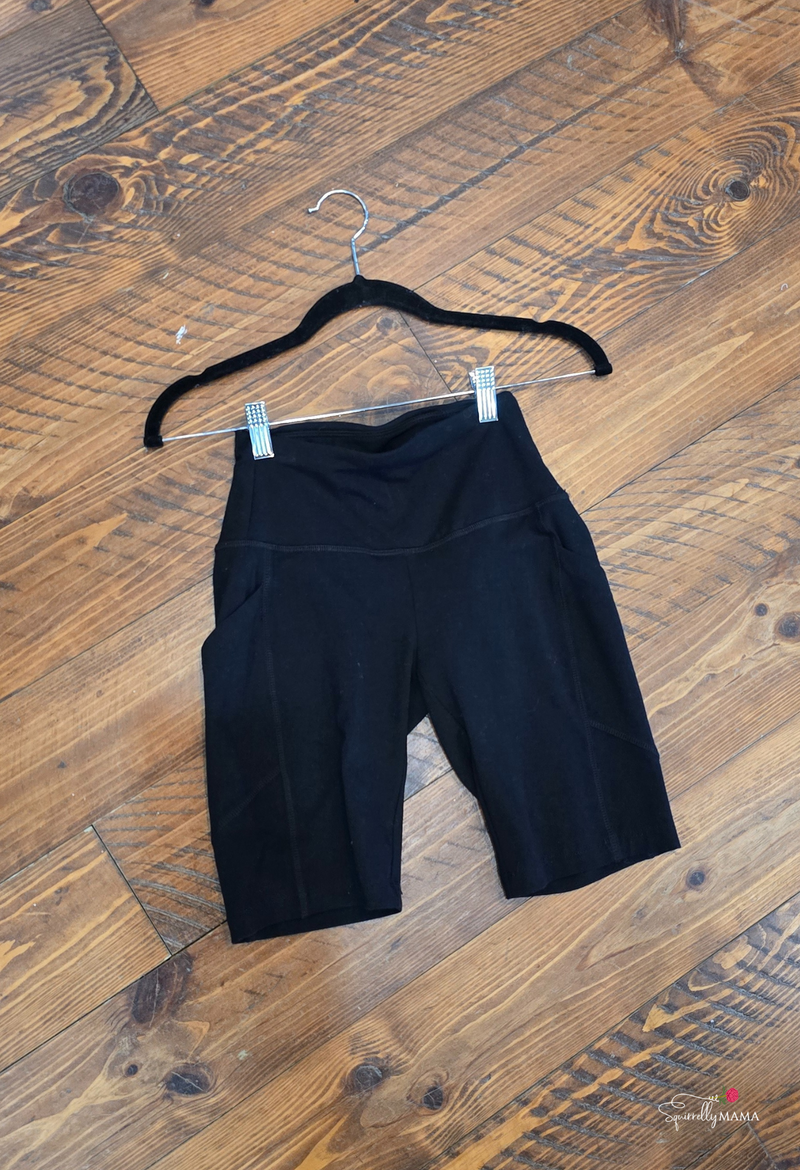 Black Biker Shorts
