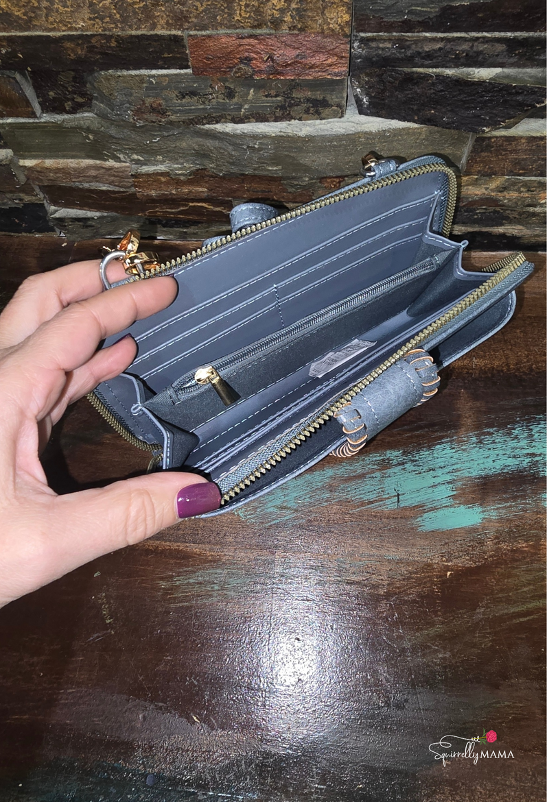 Abby Smartphone Wallet Crossbody: Multiple Colors