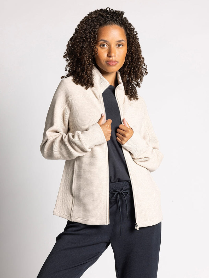 Celeste Jacket- Pale Heather