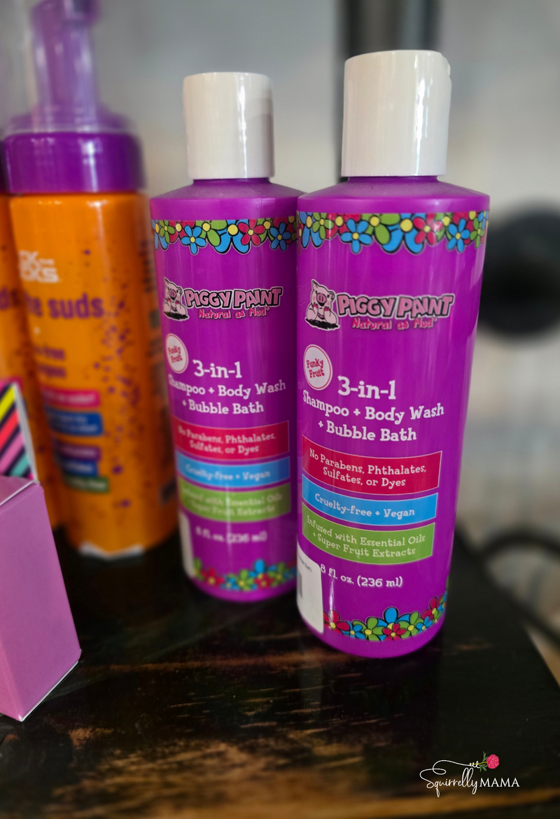 3-in-1 Shampoo + Body Wash + Bubble Bath