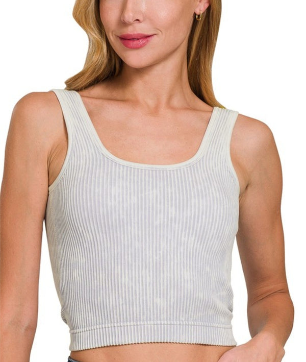Morgan Cropped Tank- Multiple