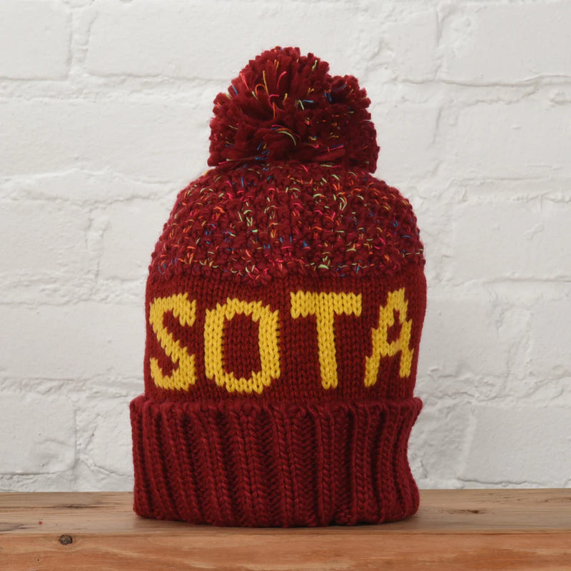 Gold Minnesota Beanie