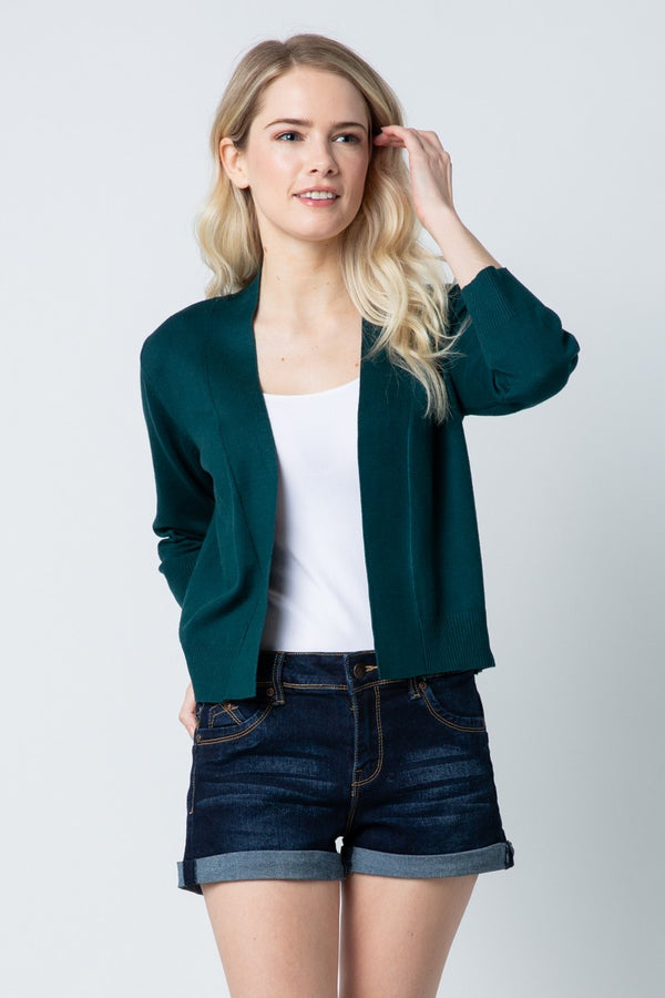 Claro Open Bolero Cardigan