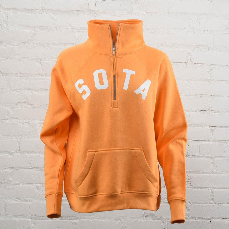 Sota 1/4 Zip- Mango