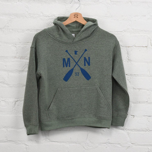 Youth Sota Hoodie- Green/Blue