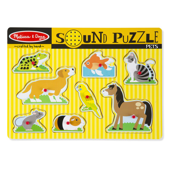 Pet Sound Puzzle - 8 Pieces