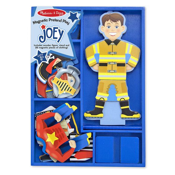 First Responders Magnetic Wooden Dress Up