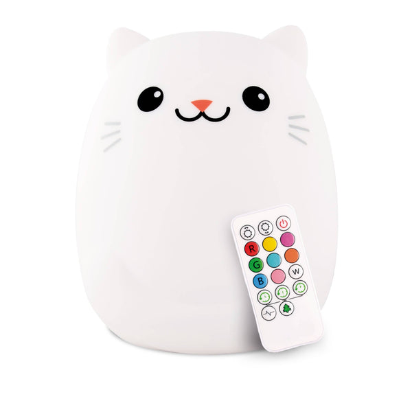 LED Cat Night Light with Remote