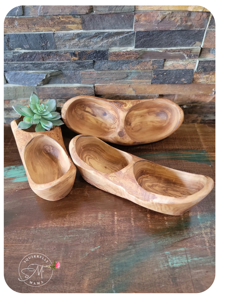 wooden nut bowl