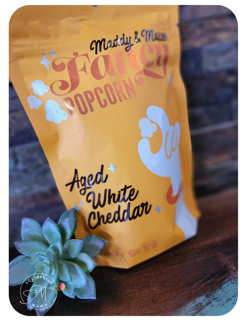 Aged white cheddar popcorn