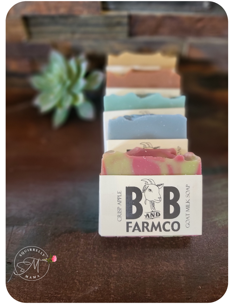 B and B Farmco Goat Milk Soap