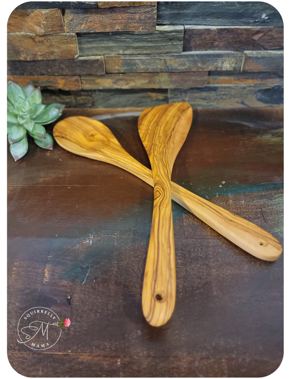 Olive wood utensils