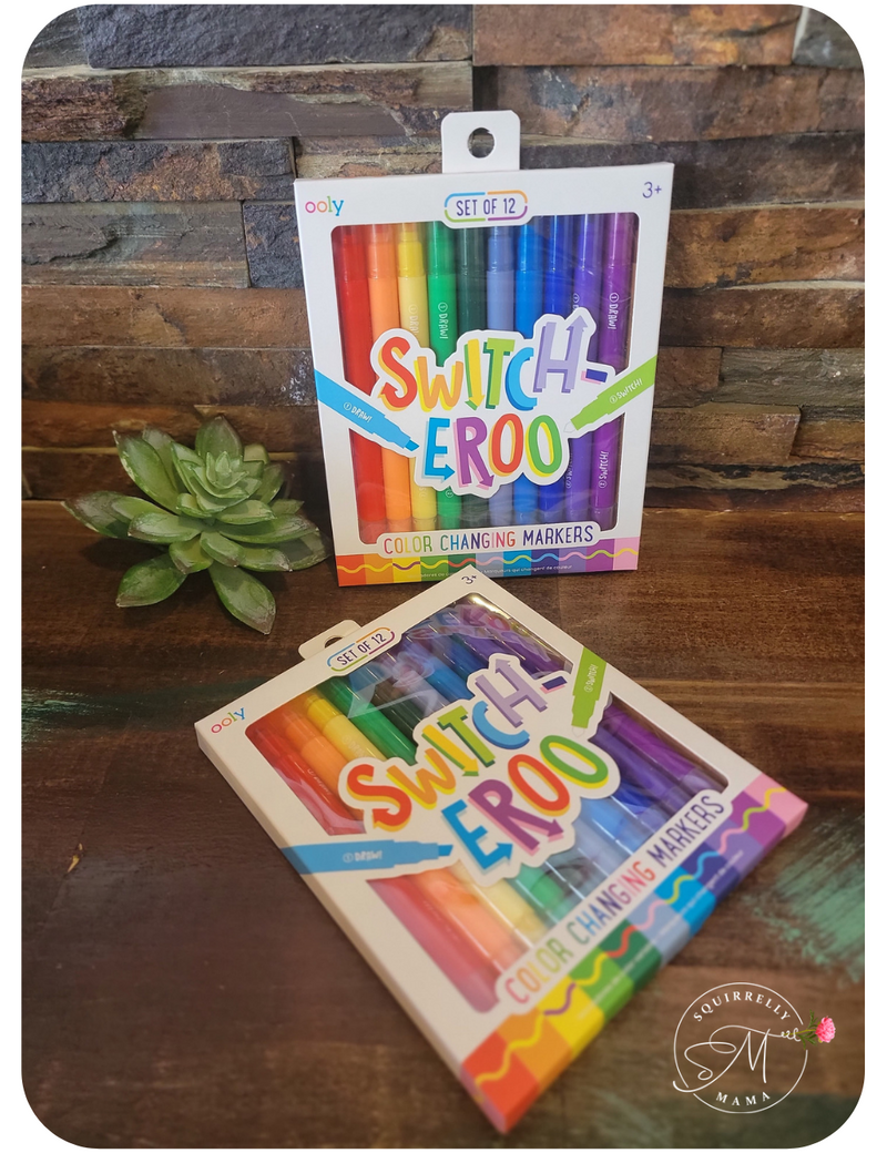 Switch-Eroo Color Changing Markers- Set of 12
