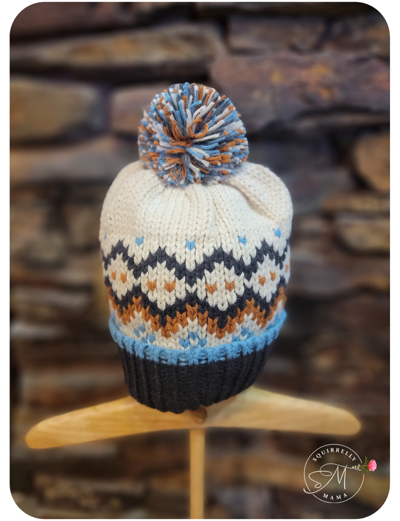 Youth Nordic Pom Hat