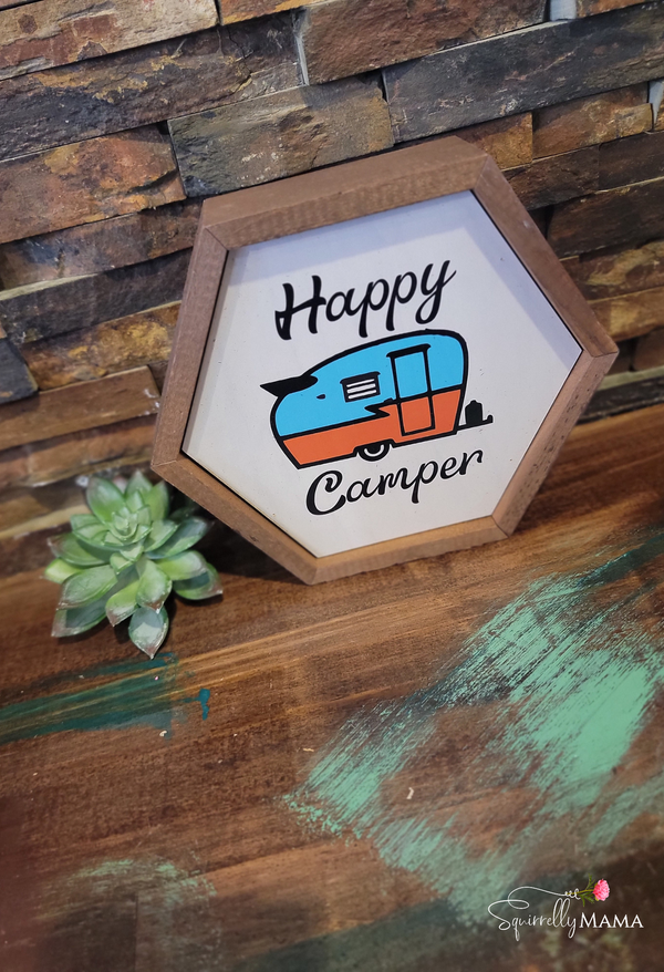 "Happy Camper" Hex Sign