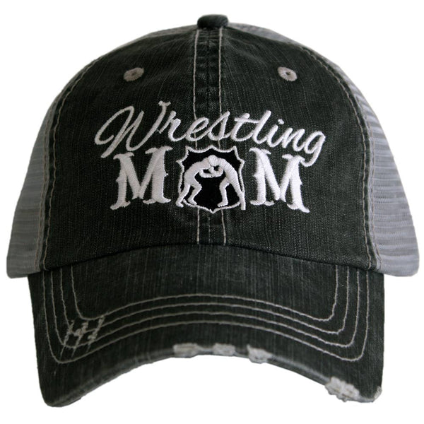 Wrestling Mom Trucker Hats