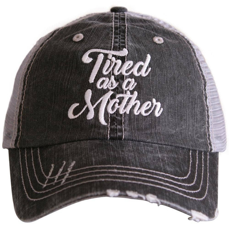 Tired As A Mother Trucker Hats