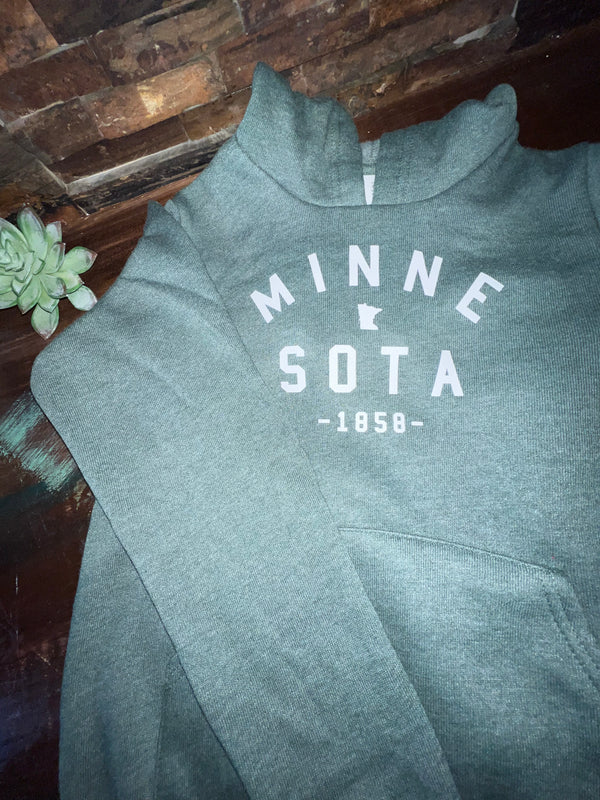 Minnesota Youth Unisex Hoodie - Green