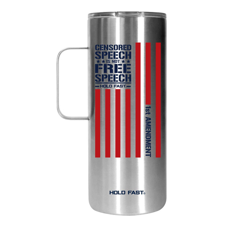 Kerusso Censored Speech 22 oz Stainless Steel Mug