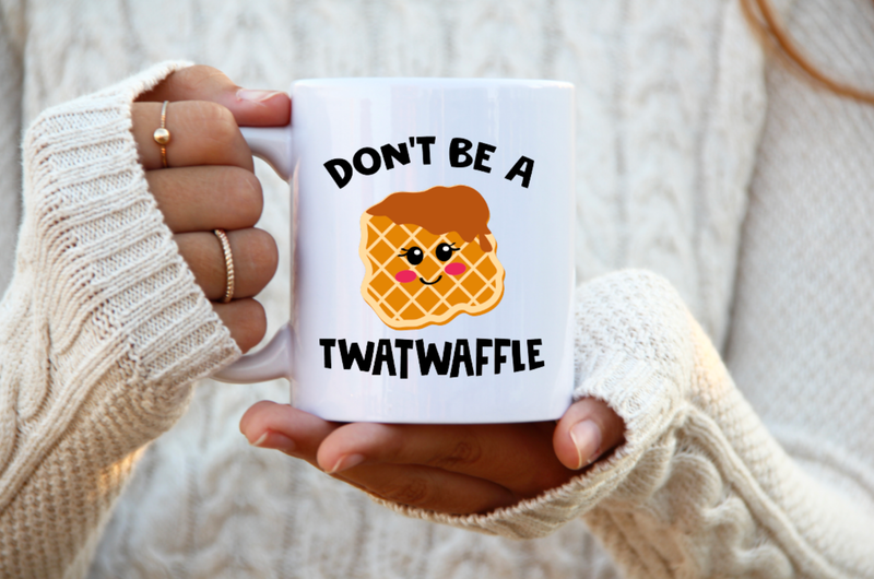 Don't be a Twatwaffle Funny Coffee Cup