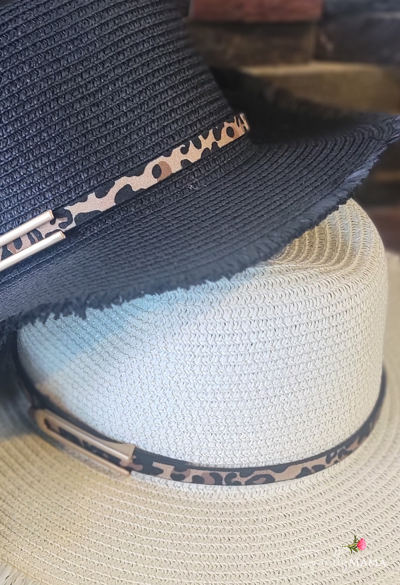 Bonita Straw Hat- Multiple Colors
